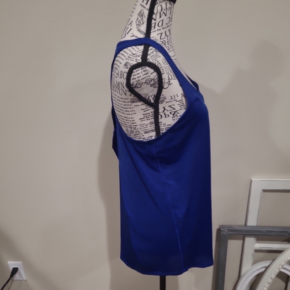 Lululemon Essential Tank Pleated Women's SZ 6 blue yoga running workout gym - Picture 2 of 7